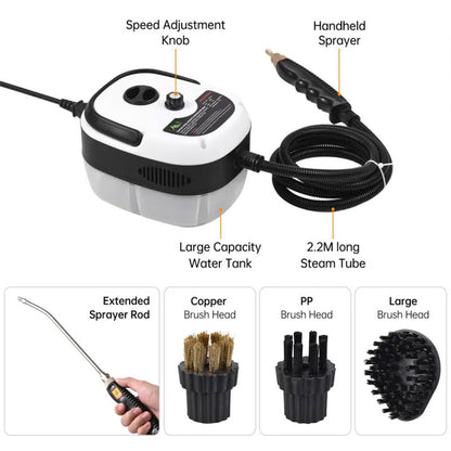 Portable High-Temperature AC Steam Cleaner for Kitchen & Home Appliances