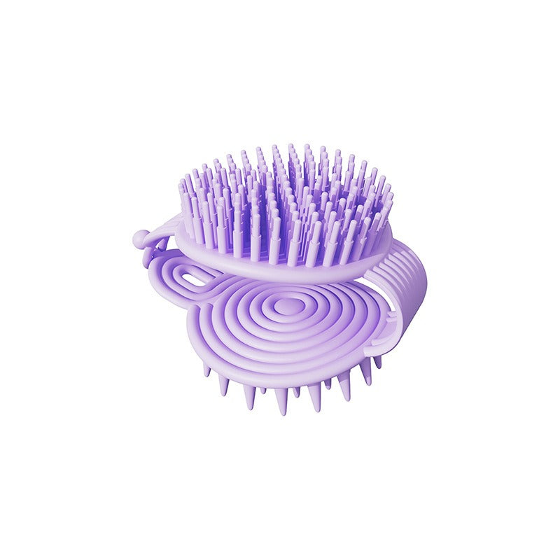 Premium Ultra-Soft Silicone Scalp Massager & Shampoo Brush – Double-Sided Bath Scrubber for Adults & Kids