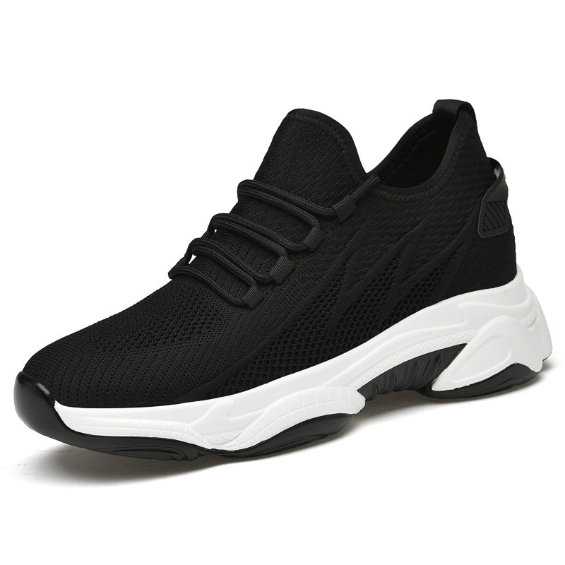 Summer 10CM Height Increasing Men's Shoes (Breathable Fly Woven Mesh)