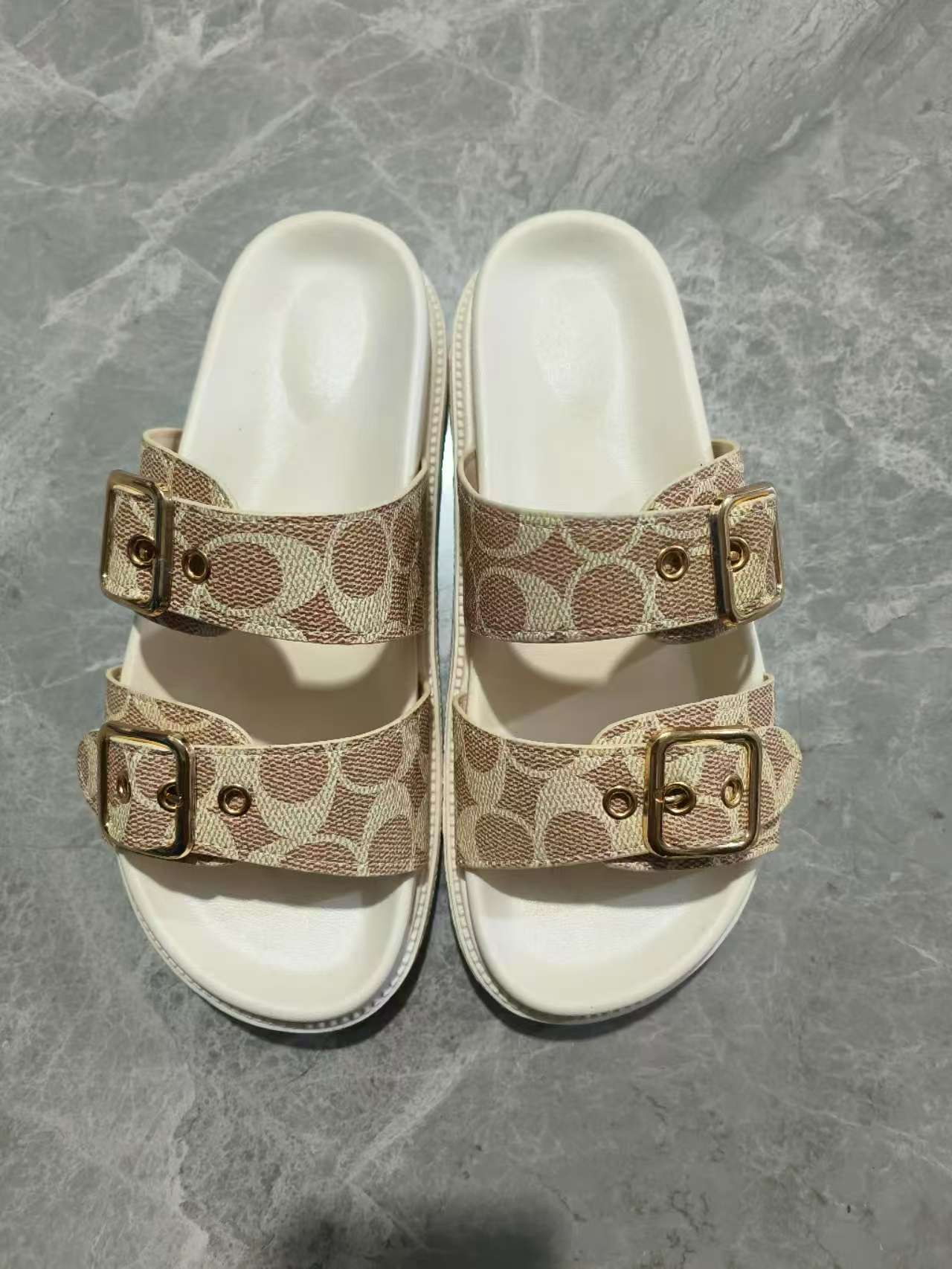 Stylish Open Toe Double Strap Summer Sandals