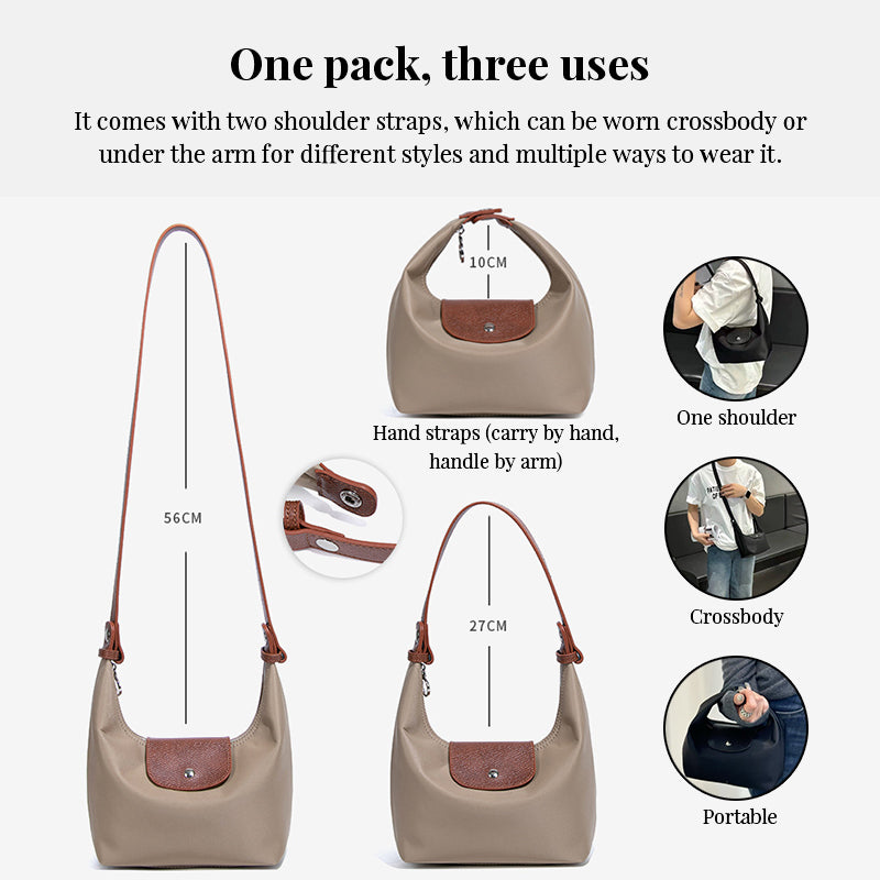 Premium Nylon Insulated Lunch Bag | Waterproof Lunch Box Tote