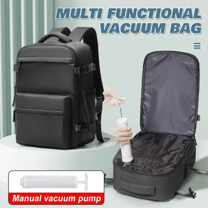 Expandable Vacuum Compression Travel Backpack - Ryanair Approved Cabin Bag