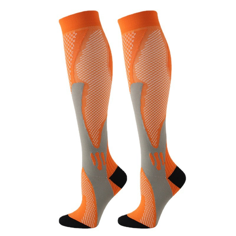 Unisex Compression Leg Sleeves for Marathon & Gym | Performance Athletic Socks