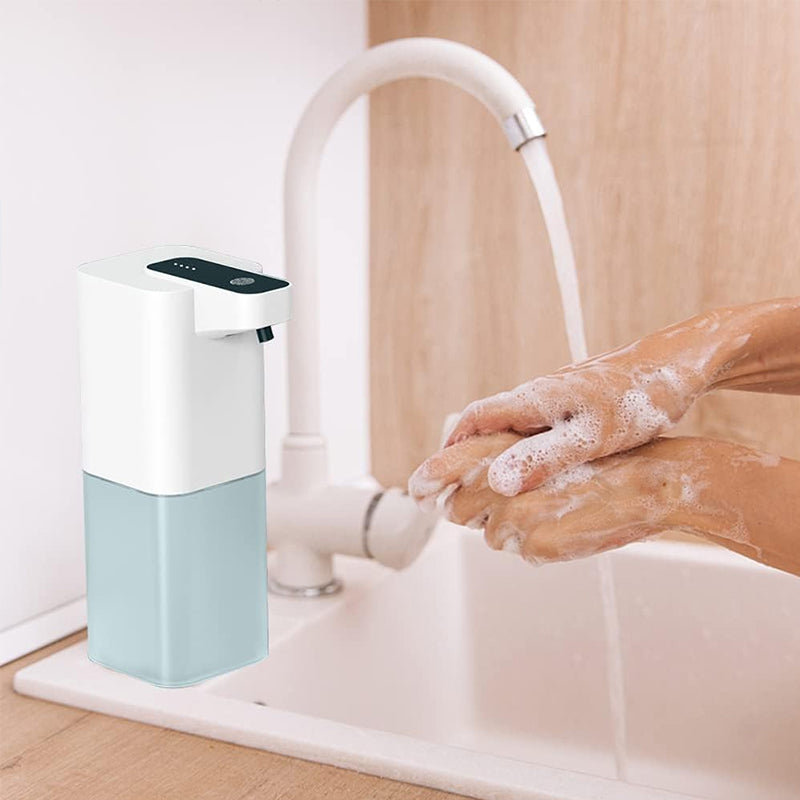Automatic Touchless Foam Soap Dispenser – USB Rechargeable Infrared Sensor for Bathroom & Kitchen