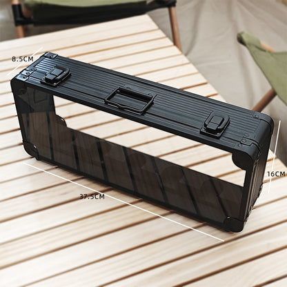 Lightweight Protective Aluminum Organizer and Display Case