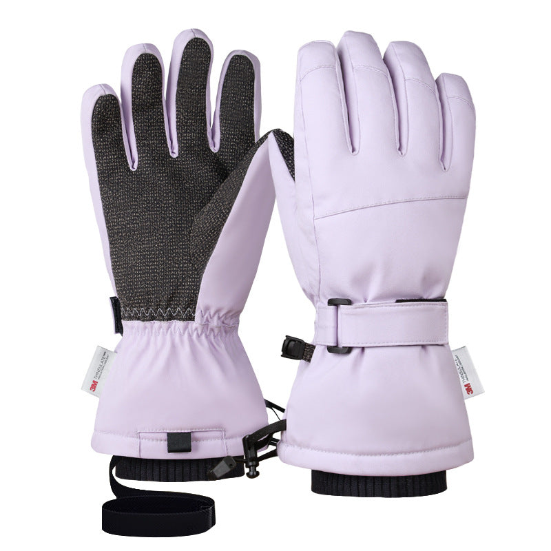 Men’s & Women’s Snowboarding Gloves - Windproof Thickened Thermal Winter Gloves