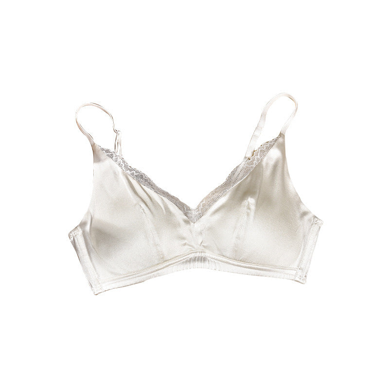 Seamless Wire-Free Minimizing Bra - Thin Strap, Anti-Sagging, French Style