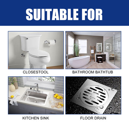 Jue-Fish Sink and Drain Cleaner | Toilet Kitchen Anti-Clogging Deodorant Dredging Powder