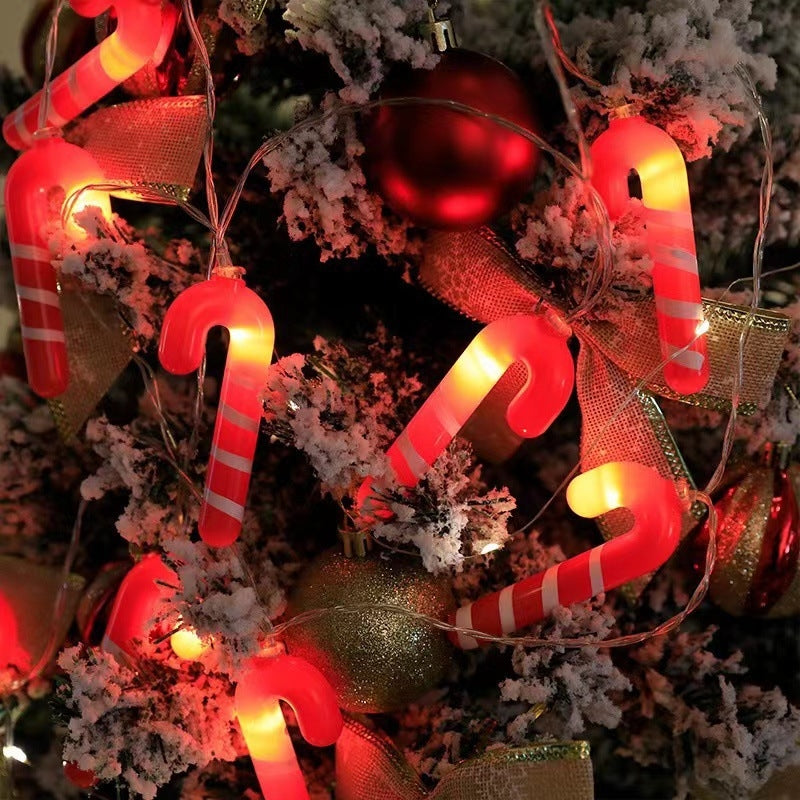 Candy Cane Christmas Lights - LED Fairy String Lights for Holiday Decor