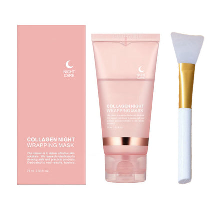 Collagen Night Wrapping Peel-Off Mask | Deep Cleansing & Moisturizing Sleeping Skincare