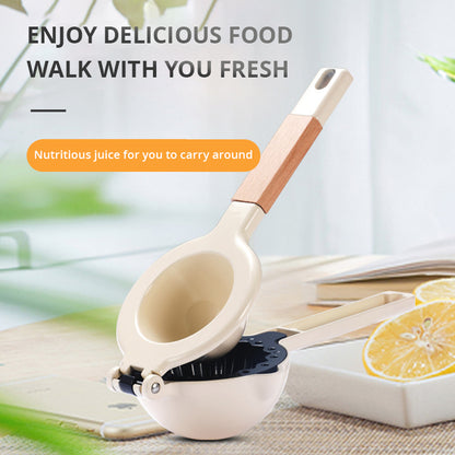 Aluminum Alloy Two-in-One Manual Lemon Squeezer