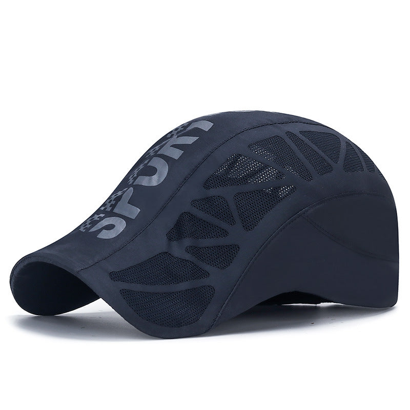 Men's Breathable Mesh Quick-Dry Baseball Cap | Summer Outdoor Sun Protection Forward Cap