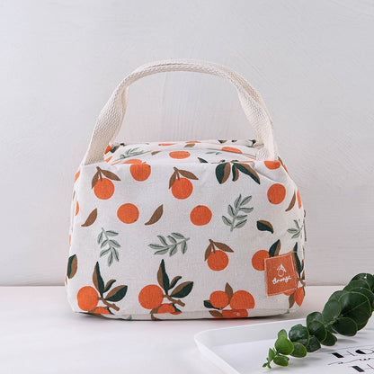 Portable Insulated Lunch Box Bag for Meal and Rice Storage