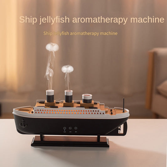 Volcano Smoke Ring Diffuser – Titanic Steamship Essential Oil Aromatherapy Device