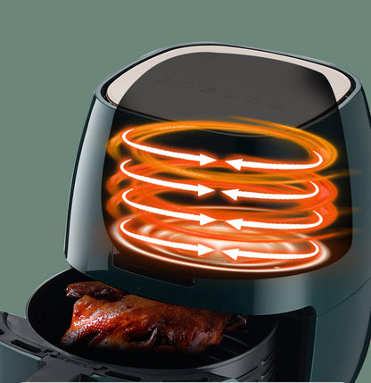 5.5L Smart Touch Digital Air Fryer - Large Capacity Automatic Power-Off