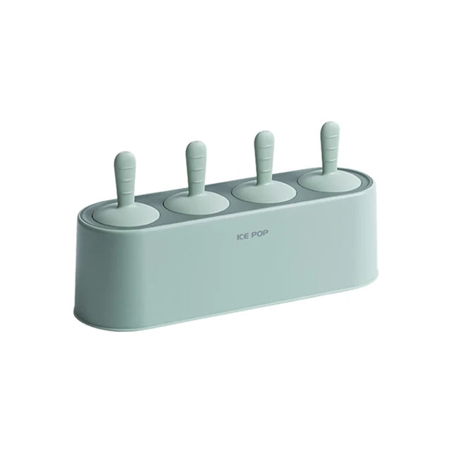 Durable DIY Ice Cream Mold with Stick Holders - Dishwasher Safe