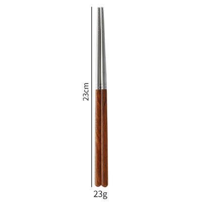304 Stainless Steel Western Cutlery Set with Japanese Rosewood Handle