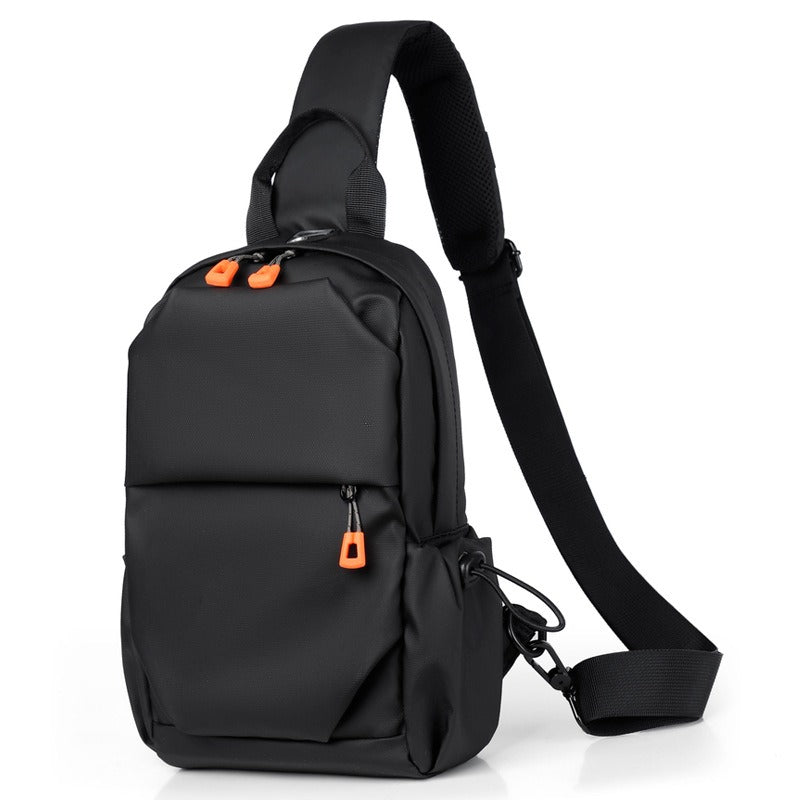 Fashionable Multi-functional Crossbody Shoulder Sling Bag - Gray