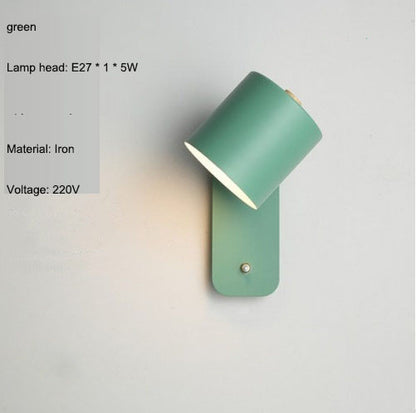 Modern Adjustable LED Wall Light – Elegant Bedside Lamp for Bedroom, Study & Corridor
