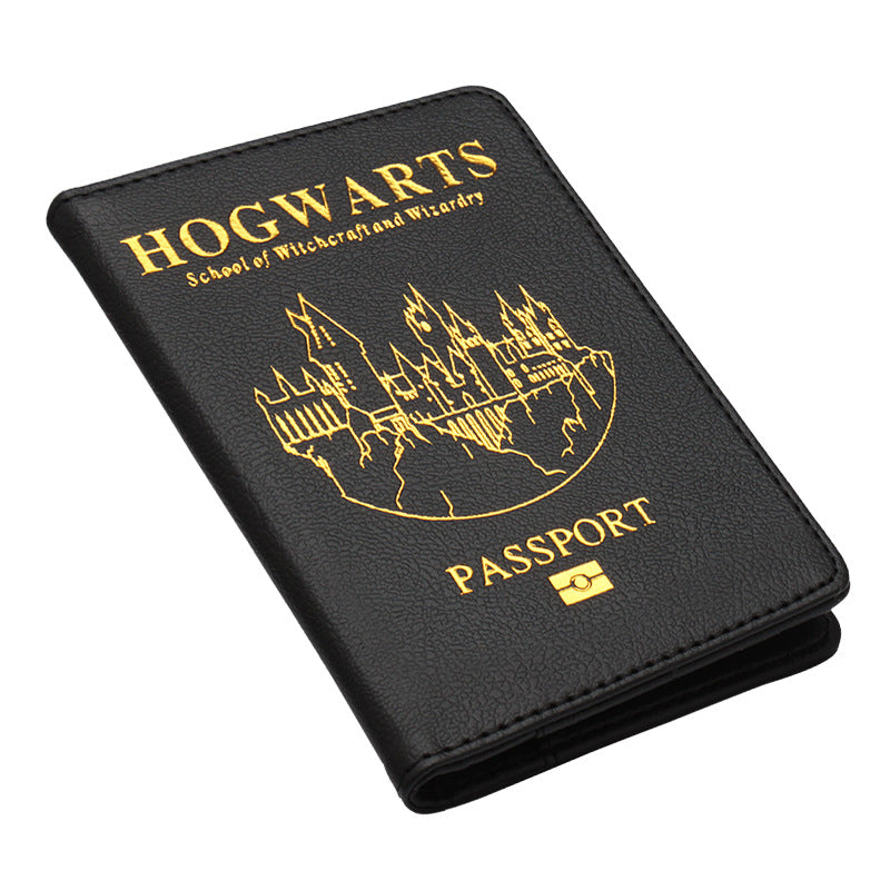 Marvel/DC Hero Inspired Passport Holder & Ticket Wallet (Red) - Travel Document Organizer