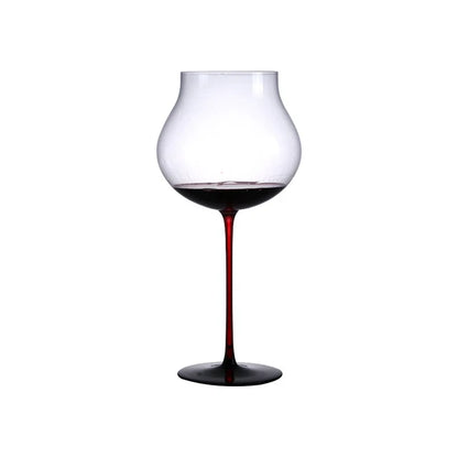 Elegant Creative Black Bow Tie Crystal Wine Glass | High-End Burgundy & Champagne Goblet