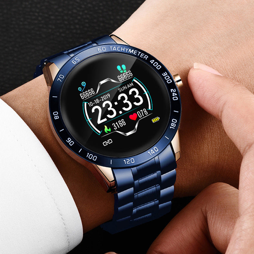 LIGE Luxury Men's Smart Watch - Multifunctional Business Smartwatch with Steel Band