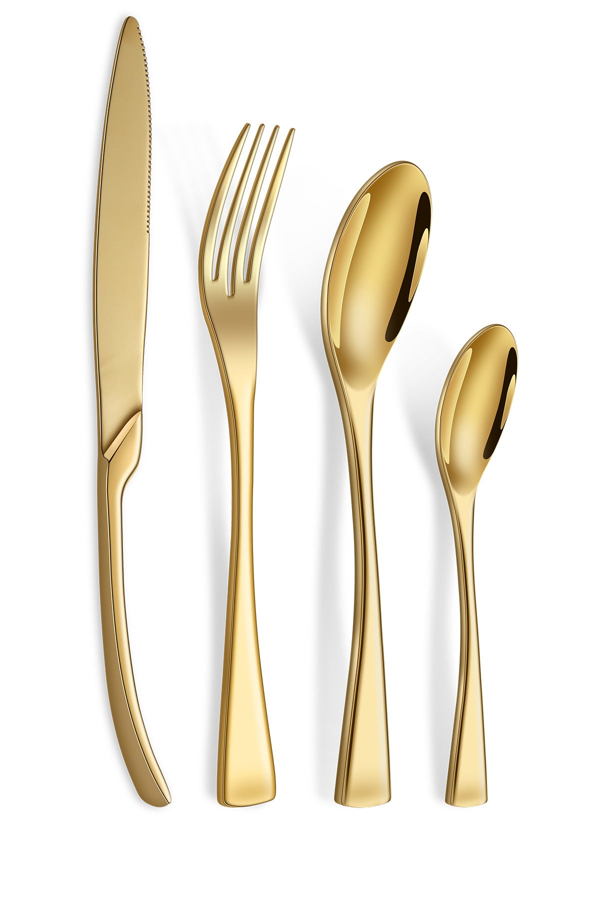 Premium Silverware Flatware Set with Steak Knife, Fork, and Spoon