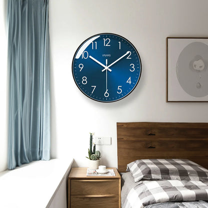 Modern Silent Wall Clock – Elegant Golden Ginkgo Leaf Design for Luxury Home Decor