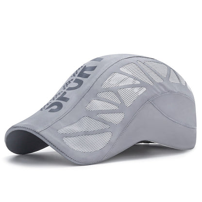 Men's Breathable Mesh Quick-Dry Baseball Cap | Summer Outdoor Sun Protection Forward Cap