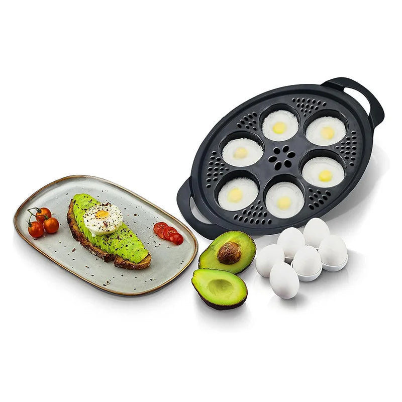 Multi-functional Steam Basket for Thermomix | Food Grade Silicone Egg Molds & Pastry Accessory