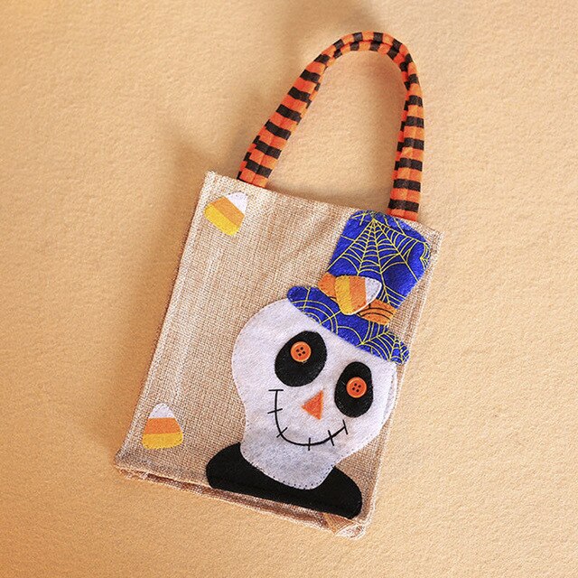 Halloween Trick or Treat Shopping Bags for Kids Candy Storage