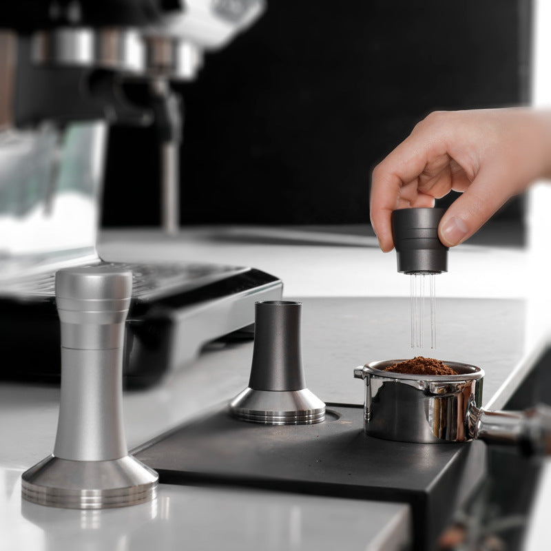 2-in-1 Espresso Tamper and WDT Tool Coffee Powder Distributor