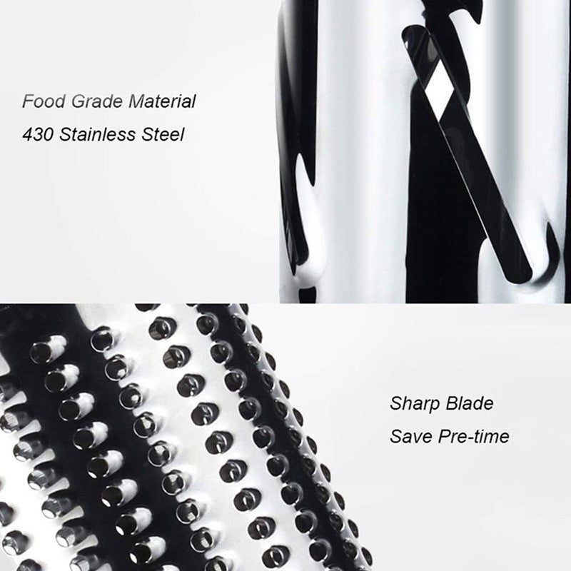 Gourmet Kitchen Hero: 5-in-1 Multifunctional Rotary Grater & Slicer