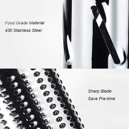 Gourmet Kitchen Hero: 5-in-1 Multifunctional Rotary Grater & Slicer