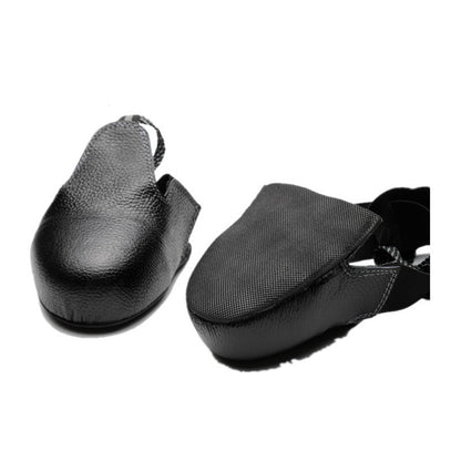Anti-Smashing Steel Toe Cap Shoe Cover | Durable Cowhide Protective Gear