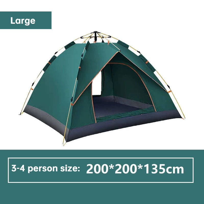 Waterproof Double Layer Family Camping Tent | Windproof & UV Resistant