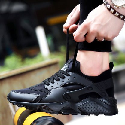 Ultra-Lightweight Vibrant Red Running Shoes – Breathable Mesh Sports Sneakers for Men & Women