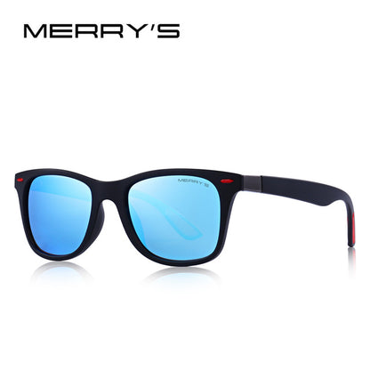 Unisex Vintage Rivet Square Sunglasses | Lightweight Polarized Driving Eyewear