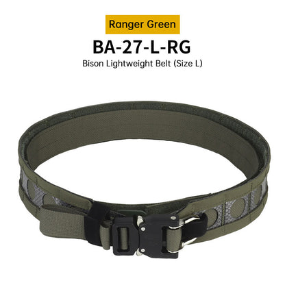 Tactical Two-Layer Battle Belt | Quick Detach Metal Buckle Combat Belt