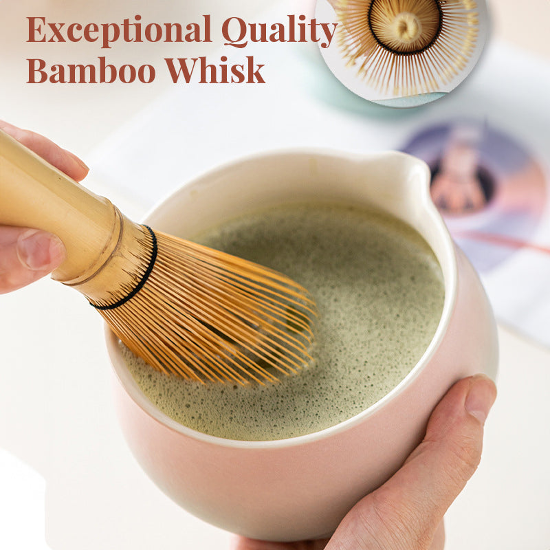 Premium Matcha Starter Kit for Tea Lovers - Complete 8-Piece Japanese Tea Ceremony Set in Gift Box