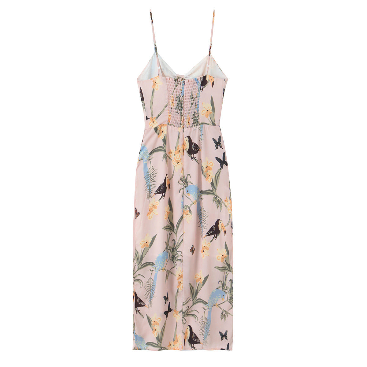 Sexy One-Shoulder Cut-Out Maxi Dress – Chic Sleeveless Ribbon Tie Bodycon Party Dress