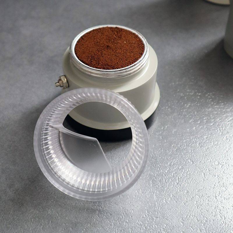 Moka Pot Powder Dispenser Ring - Coffee Dosing Funnel & Powder Catcher Ring