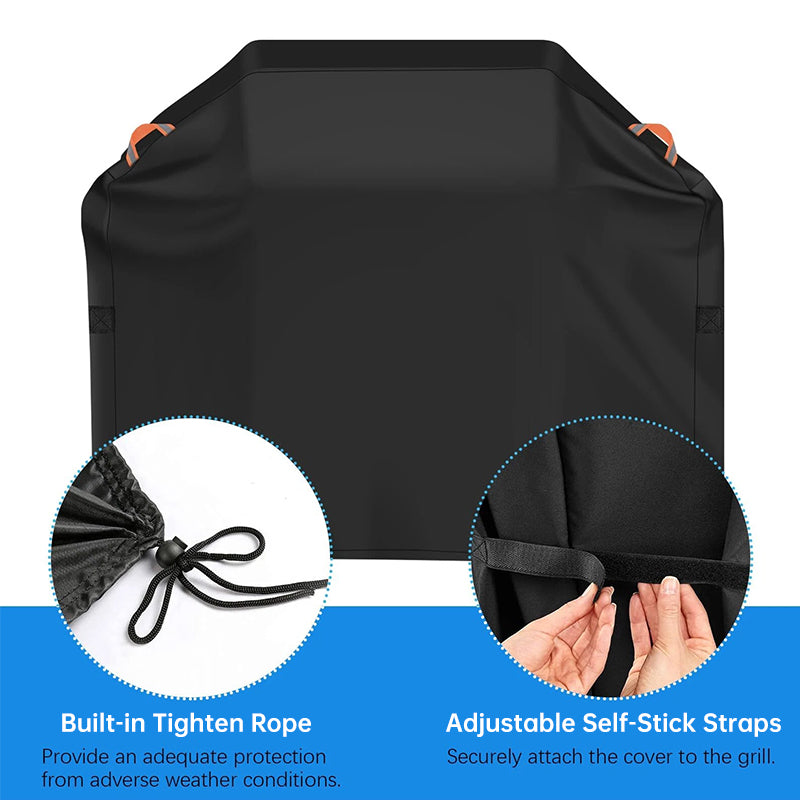 210D Waterproof BBQ Grill Cover | Heavy Duty Windproof Protector