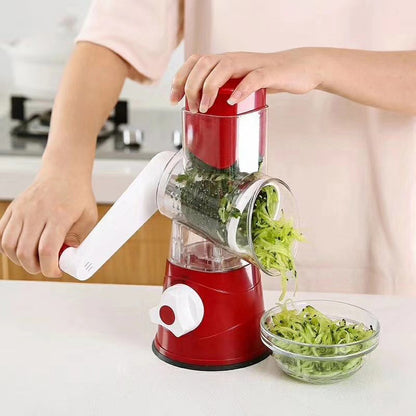 Gourmet Kitchen Hero: 5-in-1 Multifunctional Rotary Grater & Slicer