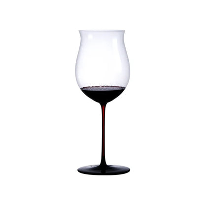 Elegant Creative Black Bow Tie Crystal Wine Glass | High-End Burgundy & Champagne Goblet