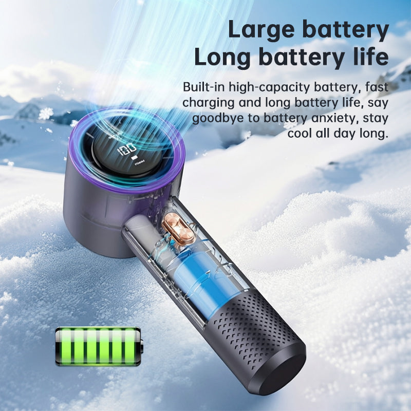Handheld High Speed Mini Portable Fan | 199 Level Adjustable Personal Coole