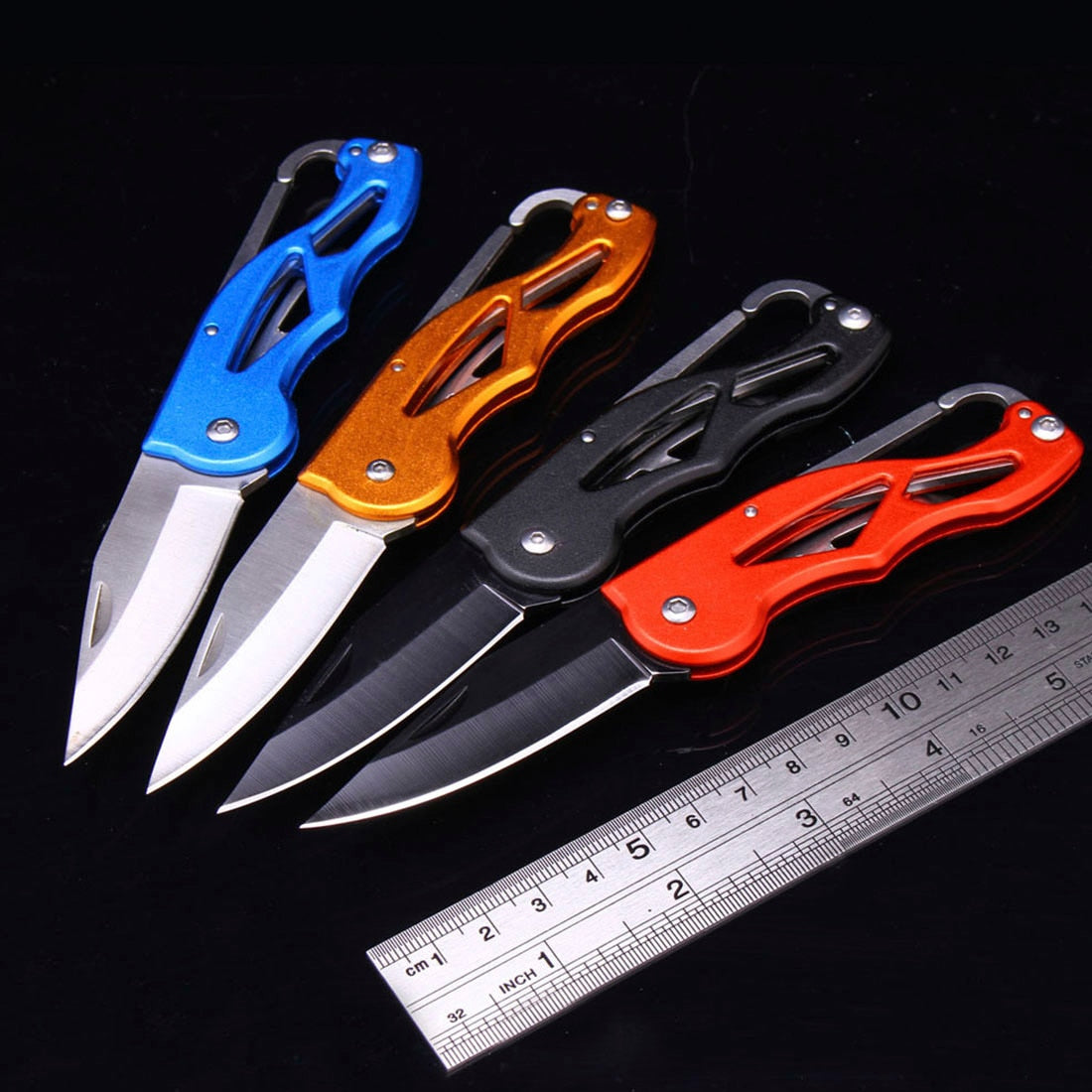 Outdoor Multifunctional Foldable Pocket Knife – Lightweight Aluminum Handle EDC