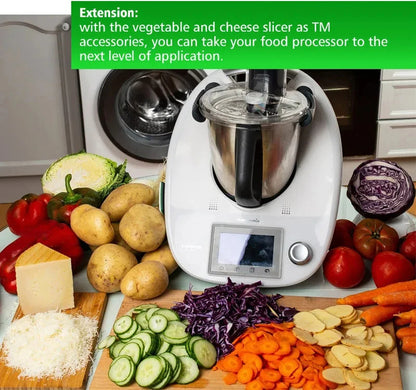 Multifunctional Food Cutter Set for Thermomix TM5 TM6 - Professional Vegetable Chopper & Slicer