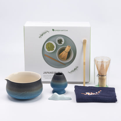 Premium Matcha Starter Kit for Tea Lovers - Complete 8-Piece Japanese Tea Ceremony Set in Gift Box