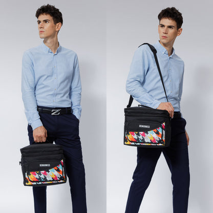 Insulated Lunch Cooler Bag - Large Capacity Thermal Meal Bag for Work, Picnic & Travel